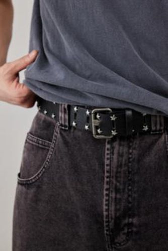 UO Black Star Studded Belt - Black S/M at - Urban Outfitters - Modalova