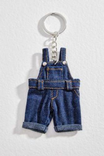 Mini Denim Dungarees Keyring - Blue at - Urban Outfitters - Modalova