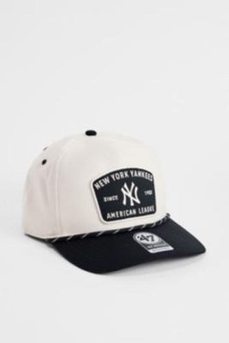 Brand '47 Brand Ecru NY Yankees Rope Hitch Cap - at Urban Outfitters - ’47 Brand - Modalova