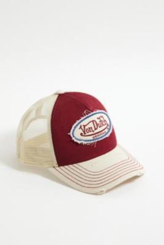 UO Exclusive Red Trucker Cap - Red at Urban Outfitters - Von Dutch - Modalova