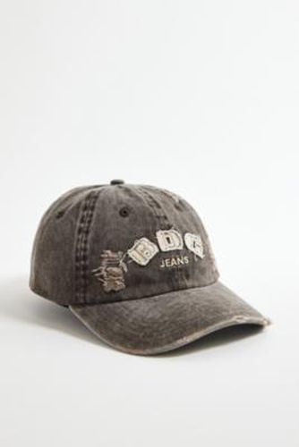 Brown Distressed Logo Cap - Brown at Urban Outfitters - BDG - Modalova
