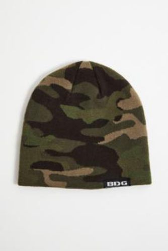 Camo Skull Beanie - at Urban Outfitters - BDG - Modalova