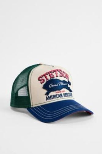 Great Plain Trucker Cap - at Urban Outfitters - Stetson - Modalova