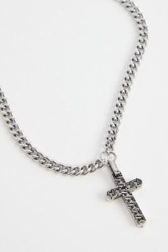 Chained Cross Pendant Necklace - at Urban Outfitters - Icon Brand - Modalova