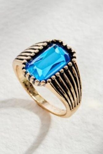 Blue Gem Ring - L at Urban Outfitters - Silence + Noise - Modalova