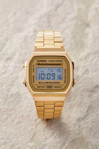 A168WG-9EF Watch - Gold at Urban Outfitters - Casio - Modalova