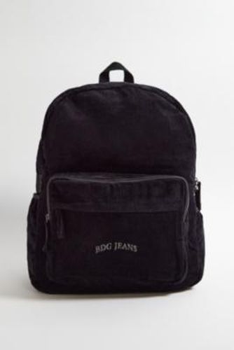 Gunmetal Corduroy Backpack - Grey ALL at Urban Outfitters - BDG - Modalova