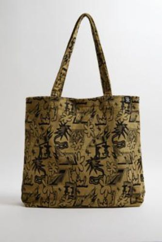 Doodle Tote Bag - Green ALL at Urban Outfitters - Ayker - Modalova