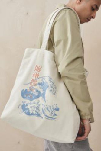 UO Ecru The Great Wave Corduroy Tote Bag - ALL at - Urban Outfitters - Modalova