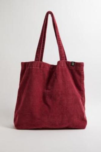 Red Corduroy Tote Bag - Red ALL at Urban Outfitters - Ayker - Modalova