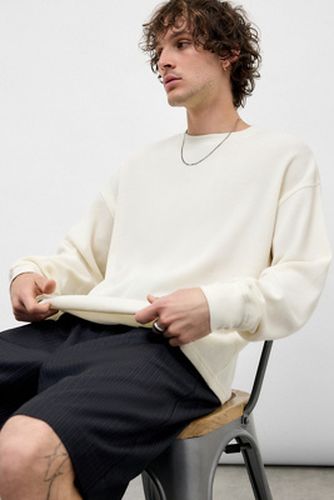 Long Sleeve Waffle T-Shirt - M at Urban Outfitters - Loom - Modalova