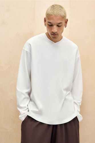 Iets frans. Waffle Long Sleeve T-Shirt - XS at Urban Outfitters - iets frans... - Modalova