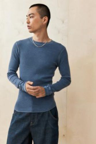 Baselayer Thermal Long Sleeve Tee - Light Blue M at Urban Outfitters - BDG - Modalova