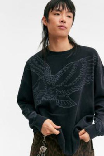 UO Exclusive Eagle Waffle Top - M at Urban Outfitters - Ed Hardy - Modalova