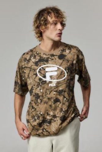 Camo Zimo T-Shirt - Khaki S at Urban Outfitters - FILA - Modalova