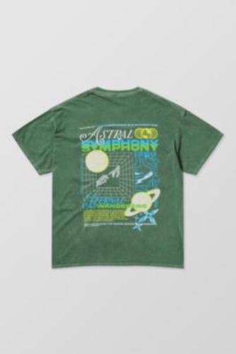UO Green Astral Symphony T-Shirt - Green 2XS at - Urban Outfitters - Modalova