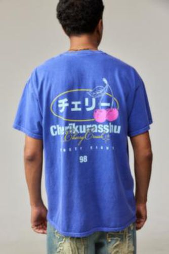 UO Blue Cherikurashu T-Shirt - Blue XS at - Urban Outfitters - Modalova