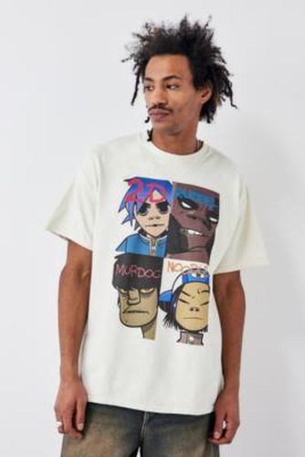 UO Ecru Gorillaz T-Shirt - Cream S at - Urban Outfitters - Modalova