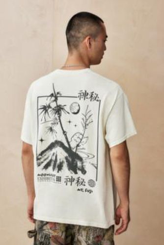 UO White Fuji Mountain T-Shirt - White XS at - Urban Outfitters - Modalova