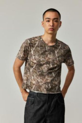 Woodland Shrunken T-Shirt - Brown M at Urban Outfitters - Jaded London - Modalova