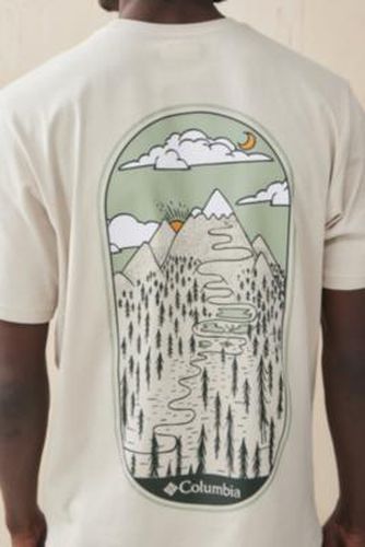 Dark Stone Rockaway T-Shirt - Ivory M at Urban Outfitters - Columbia - Modalova