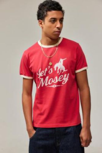 UO Let's Mosey T-Shirt - Red XS at - Urban Outfitters - Modalova