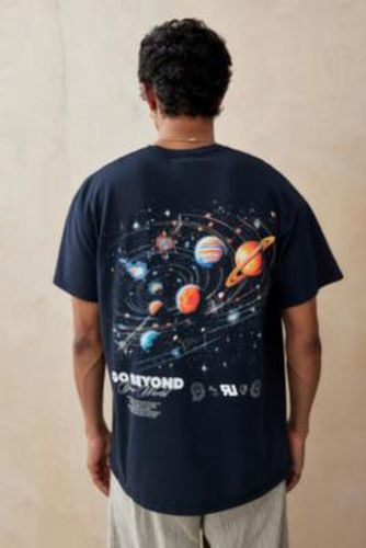 UO Black Solar Go Beyond T-Shirt - Black XS at - Urban Outfitters - Modalova