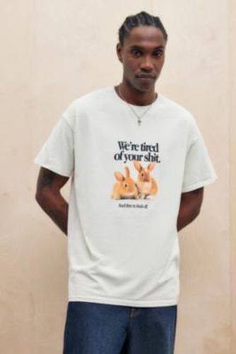 OU Tired Bunny T-Shirt - 2XS at - Urban Outfitters - Modalova