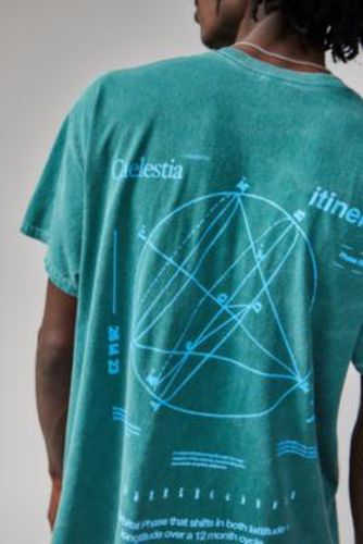 UO Teal Celestial T-Shirt - Teal 2XS at - Urban Outfitters - Modalova