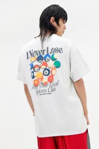 UO Grey Marl I Never Lose T-Shirt - Grey M at - Urban Outfitters - Modalova