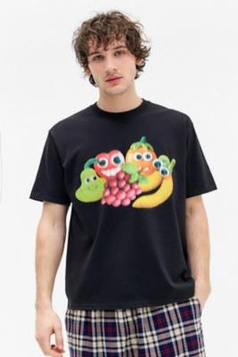 UO Black Fruits T-Shirt - Black XS at - Urban Outfitters - Modalova