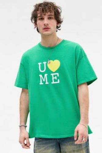 UO Green U & Me T-Shirt - Green XS at - Urban Outfitters - Modalova