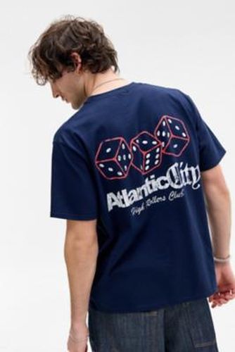 UO Navy Atlantic City T-Shirt - Navy XS at - Urban Outfitters - Modalova