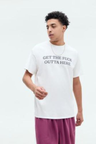 UO Get The F*ck Outta Here T-Shirt - XS at - Urban Outfitters - Modalova