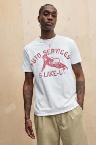 UO Auto Services T-Shirt - White S at - Urban Outfitters - Modalova