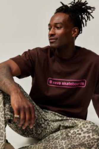 Core Logo T-shirt - S at Urban Outfitters - Rave Skateboards - Modalova