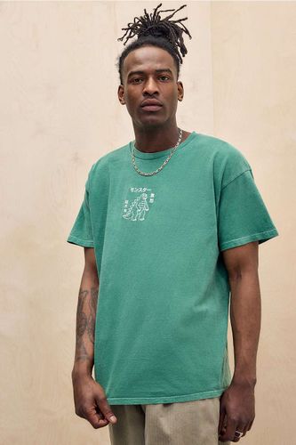 UO Godzilla Embroidered T-Shirt - XS at - Urban Outfitters - Modalova