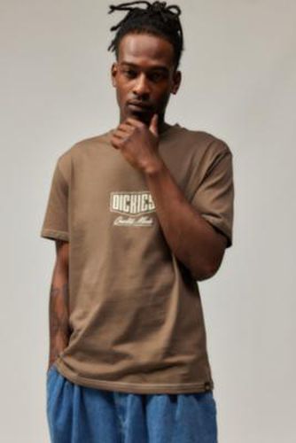 Brown Philipsburg T-Shirt - Brown S at Urban Outfitters - Dickies - Modalova