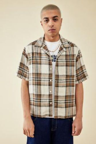 Check Gauze Short-Sleeved Shirt - 2XS at Urban Outfitters - BDG - Modalova