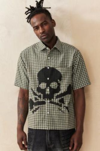 Wasted Check Shirt - Green S at Urban Outfitters - Jaded London - Modalova