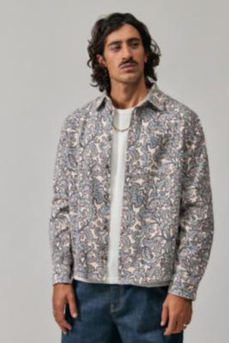 Baroque Print Long Sleeve Shirt - 2XS at Urban Outfitters - BDG - Modalova