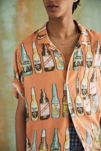 Drink Print Shirt - Coral S at Urban Outfitters - BDG - Modalova