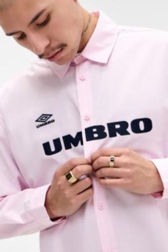 UO Exclusive Logo Oxford Shirt - M at Urban Outfitters - Umbro - Modalova