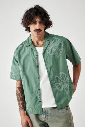 Sencha Embroidered Short-Sleeved Shirt - XS at Urban Outfitters - BDG - Modalova