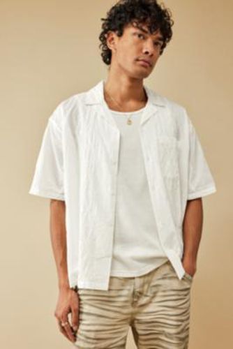 White Broderie Shirt - Ivory 2XS at Urban Outfitters - BDG - Modalova