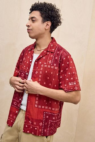 Bandana Short Sleeve Shirt - XS at Urban Outfitters - BDG - Modalova
