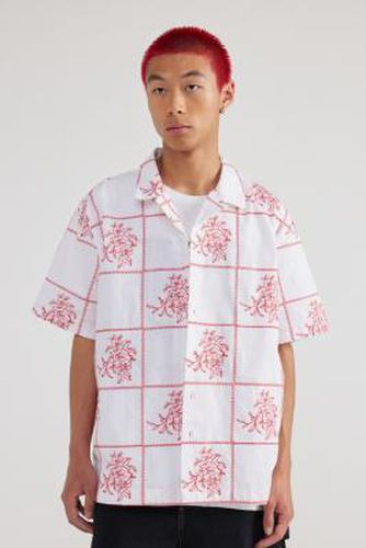 Floral Embroidered Shirt - White S at Urban Outfitters - BDG - Modalova
