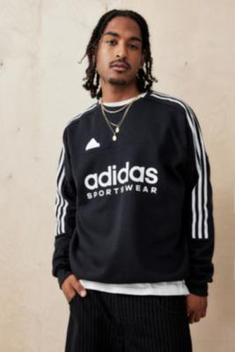 Black House of Tiro Fleece Sweatshirt - Black S at Urban Outfitters - adidas - Modalova