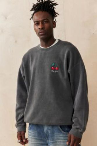 UO Cherry Embroidered Sweatshirt - XS at - Urban Outfitters - Modalova