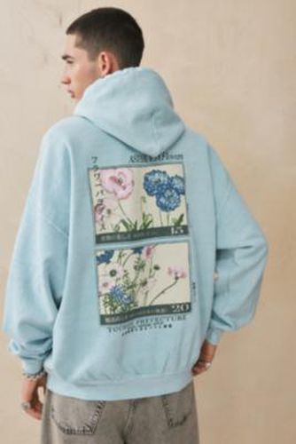 UO Blue Ashikaga Hoodie - Blue S at - Urban Outfitters - Modalova